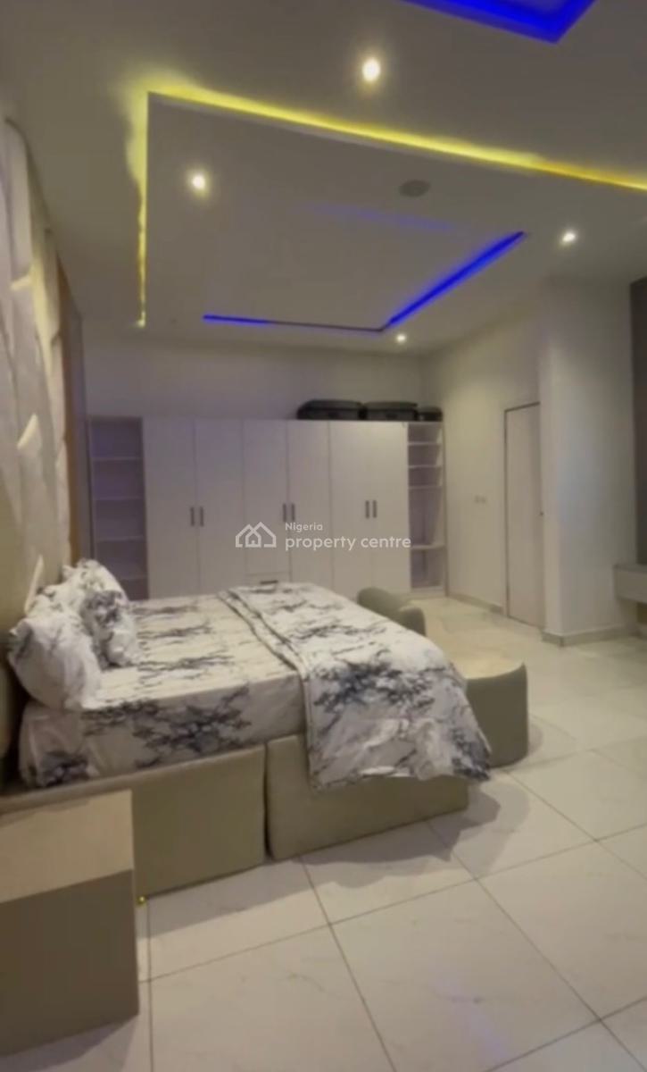 Luxury Furnished Master Bedroom, Lekki Palm City Estate, Ajah, Lagos, Terraced Duplex for Rent