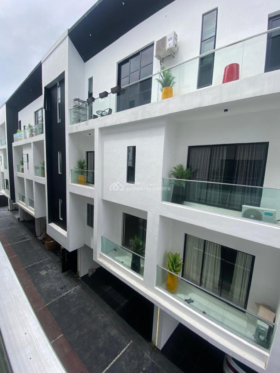 Elegant 4 Bedroom Terraced Duplex and Penthouse with Bq, By Lekki Right, Lekki Phase 1, Lekki, Lagos, Terraced Duplex for Sale