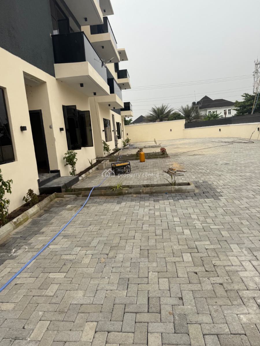 Brand New 3 Bedroom Terrace Duplex with Bq, a Very Serene Estate at Ogombo Road Close to Ojaja Mall, Ogombo, Ajah, Lagos, Terraced Duplex for Sale