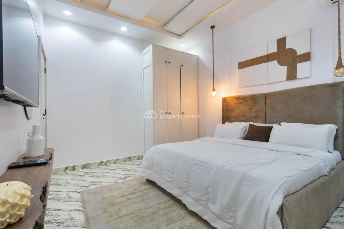 Luxury 4-bedroom Apartment with Pool and Gym, Meadow Hall Way, Ikate, Lekki, Lagos, Flat / Apartment Short Let