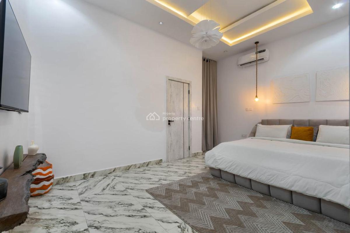 Luxury 4-bedroom Apartment with Pool and Gym, Meadow Hall Way, Ikate, Lekki, Lagos, Flat / Apartment Short Let