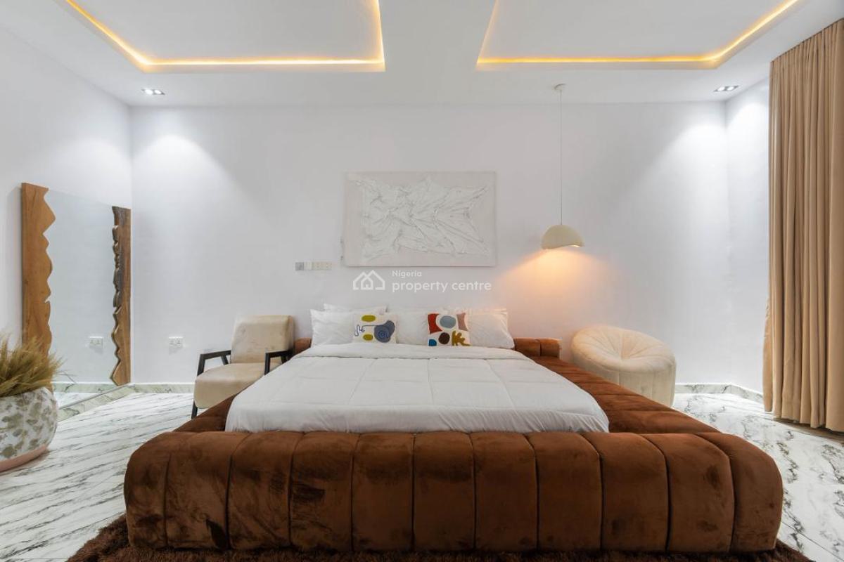 Luxury 4-bedroom Apartment with Pool and Gym, Meadow Hall Way, Ikate, Lekki, Lagos, Flat / Apartment Short Let