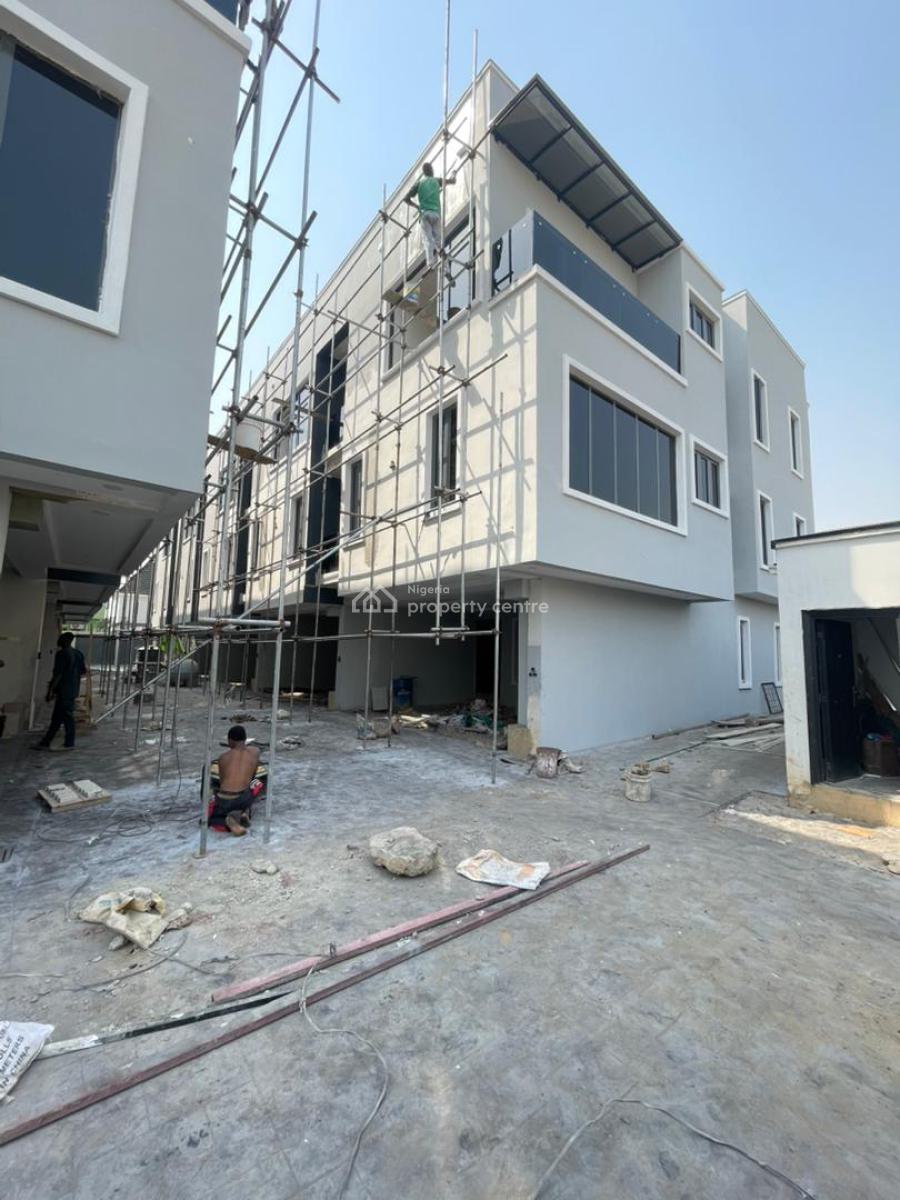 Luxury Fully Fitted 4 Bedroom Terraced Duplex with Bq, Ogba, Ikeja, Lagos, Terraced Duplex for Sale