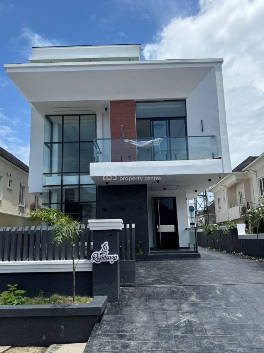5 Bedroom Smart Automated Detached Duplex with Bq., Ikota, Lekki, Lagos, Detached Bungalow for Sale