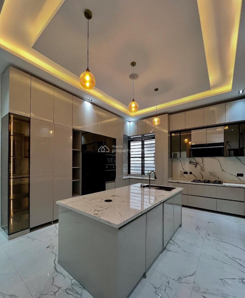 Contemporary 6 Bedroom Fully Detached Duplex with Swimming Pool, Ikota, Lekki, Lagos, Detached Duplex for Sale