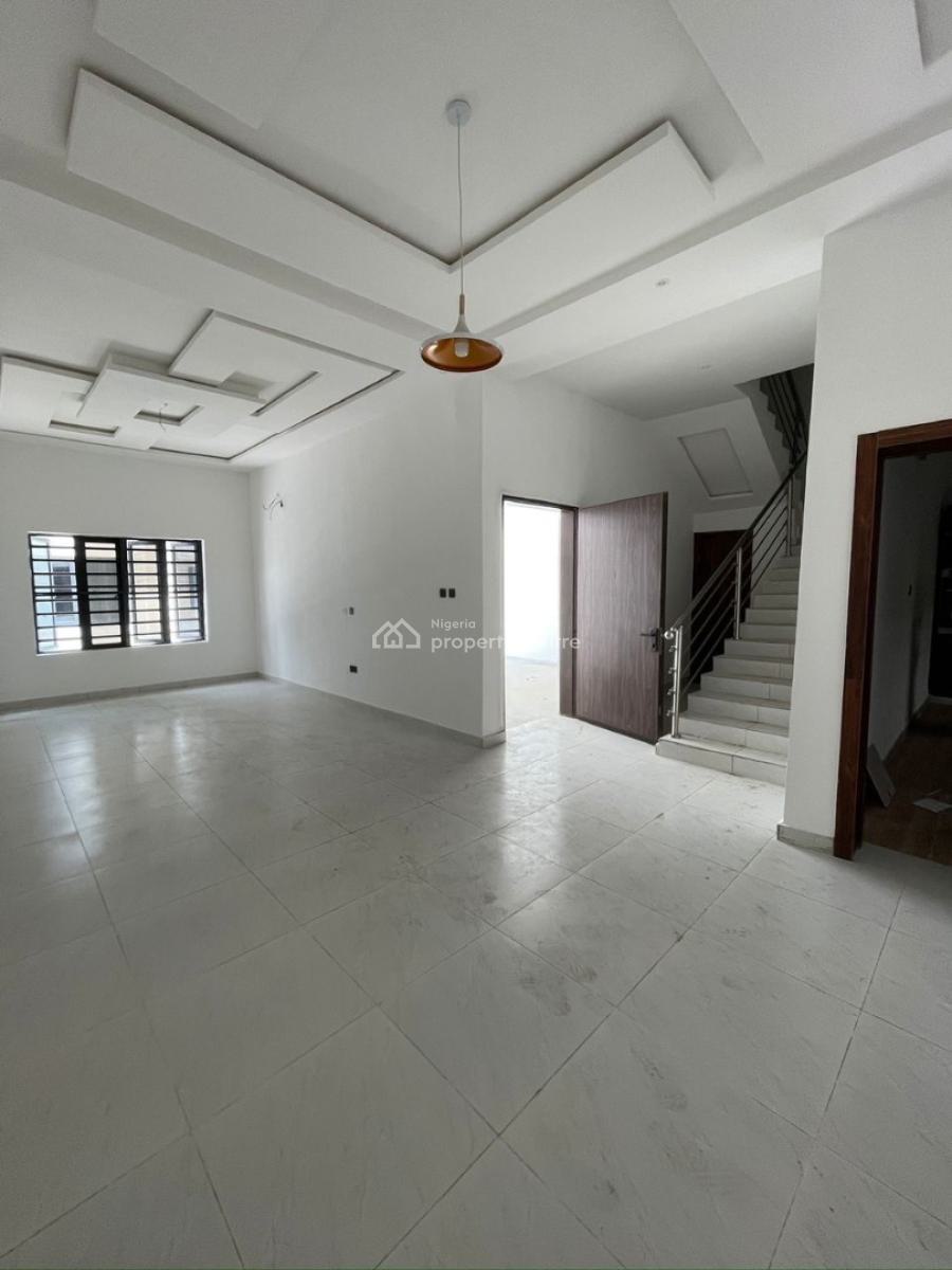 Bran New 4 Bedrooms Terrace Duplex with Bq, Orchid and Road, Lekki Phase 2, Lekki, Lagos, Terraced Duplex for Rent