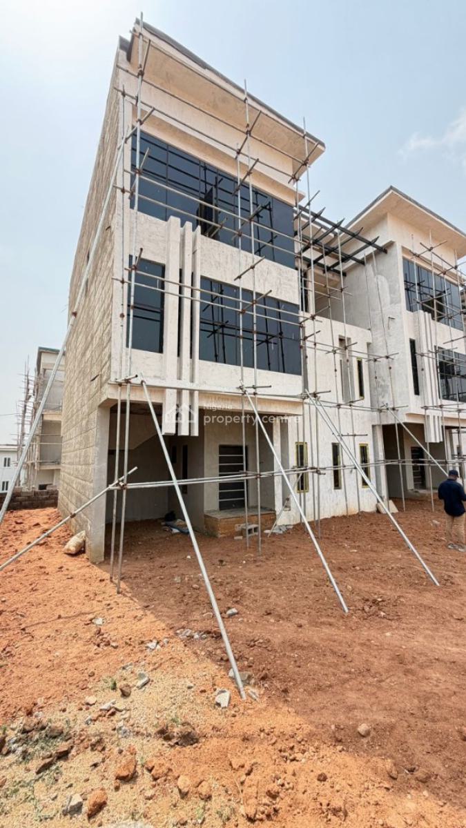 5 Bedroom Terrace Duplex, Katampe Extension, Katampe, Abuja, Terraced Duplex for Sale