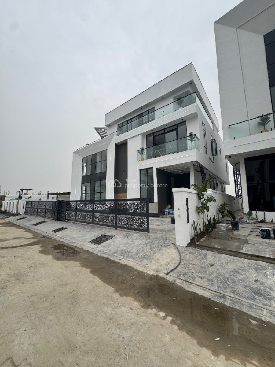 Newly Built Magnificent 5bedroom Detached Duplex with a Bq, Pool, Elev, Chevron, Lekki Phase 2, Lekki, Lagos, Detached Duplex for Sale