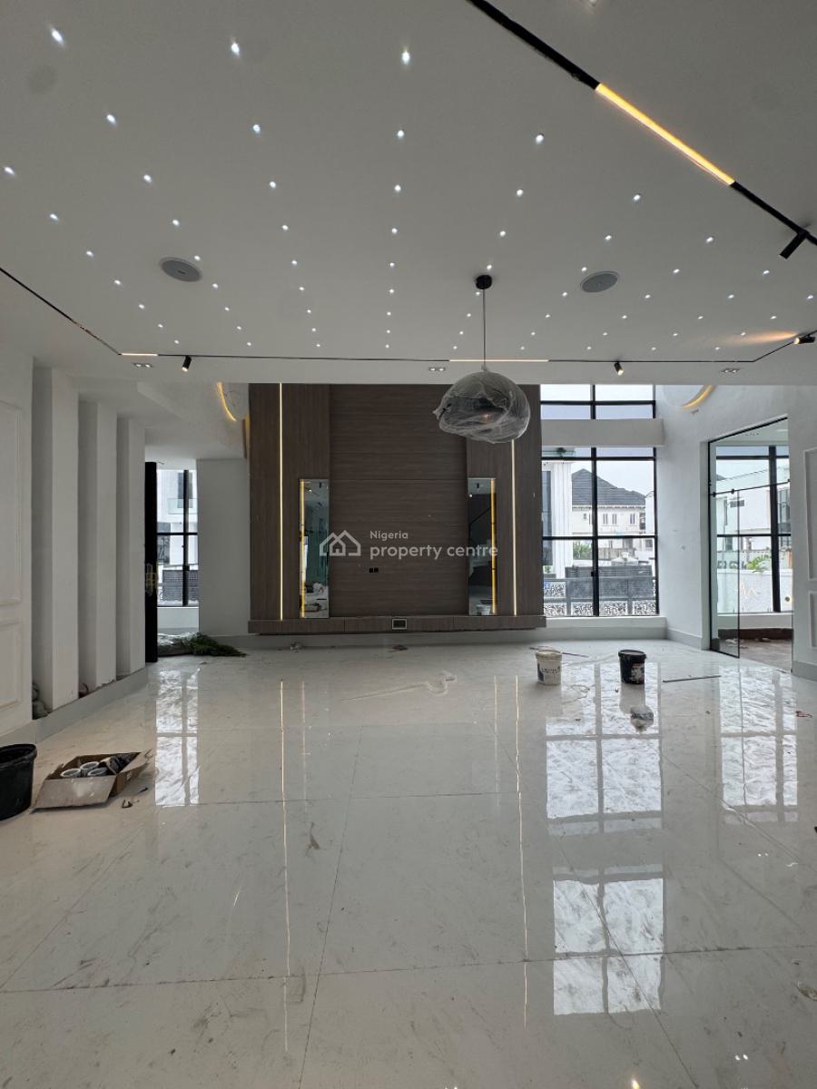 Newly Built Magnificent 5bedroom Detached Duplex with a Bq, Pool, Elev, Chevron, Lekki Phase 2, Lekki, Lagos, Detached Duplex for Sale