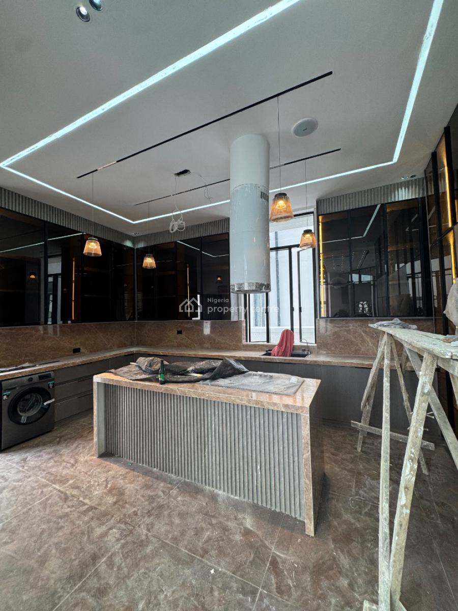 Newly Built Magnificent 5bedroom Detached Duplex with a Bq, Pool, Elev, Chevron, Lekki Phase 2, Lekki, Lagos, Detached Duplex for Sale