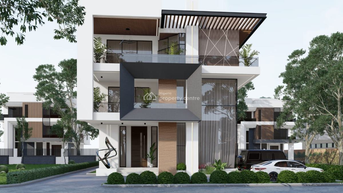 6 Bedroom Fully Detached Duplex Offplan, Its Close to Hotel De Bentley, Wuye, Abuja, Detached Duplex for Sale