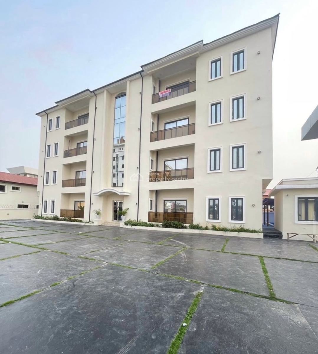 Fully Serviced 3 Bedroom Apartment with Bq, Lekki Right, Lekki Phase 1, Lekki, Lagos, Flat / Apartment for Rent