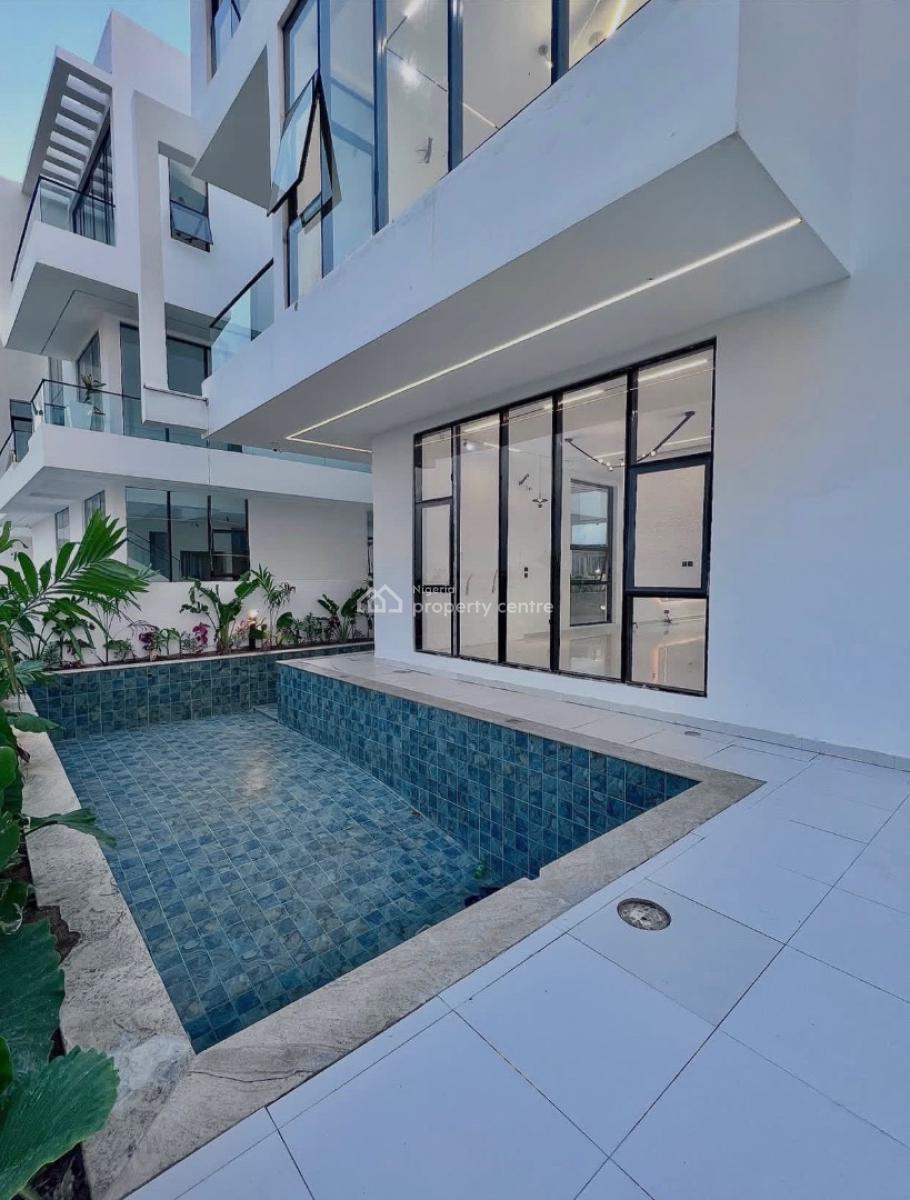 Contemporary 5 Bedroom Detached with Pool,cinema,gym and Bq, Osapa London, Osapa, Lekki, Lagos, Detached Duplex for Sale