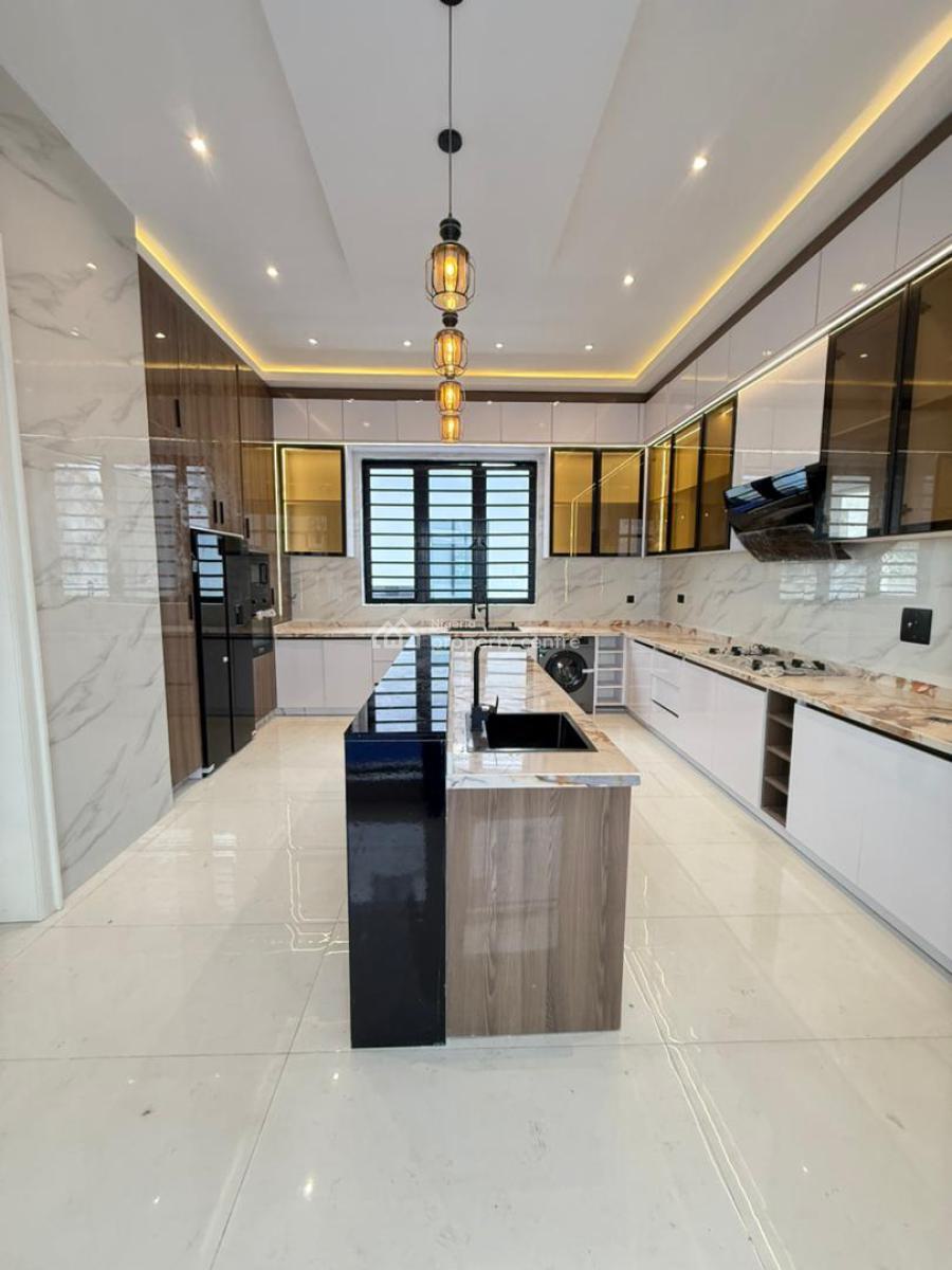 Spacious 5-bedroom Fully Detached Duplex with Pool Bq, Ikota, Lekki, Lagos, Detached Duplex for Sale