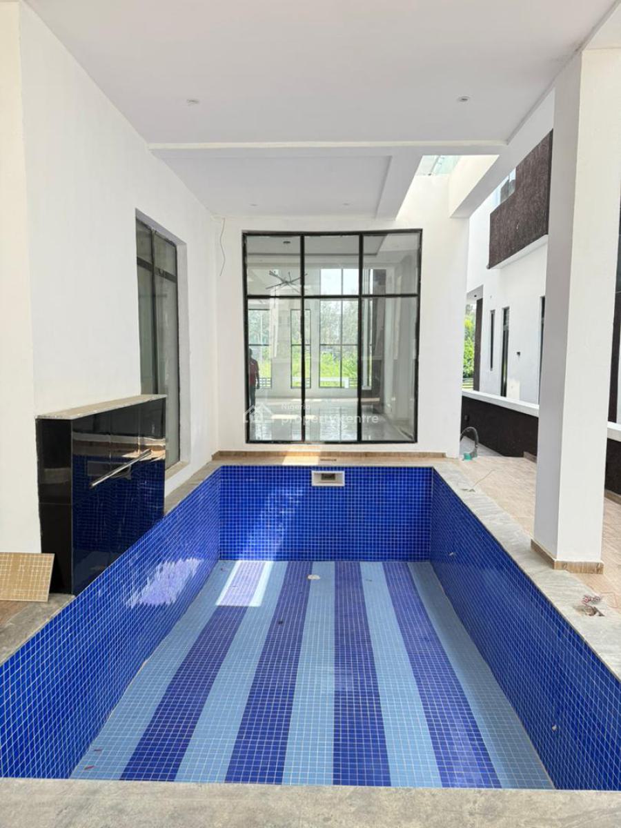 Spacious 5-bedroom Fully Detached Duplex with Pool Bq, Ikota, Lekki, Lagos, Detached Duplex for Sale
