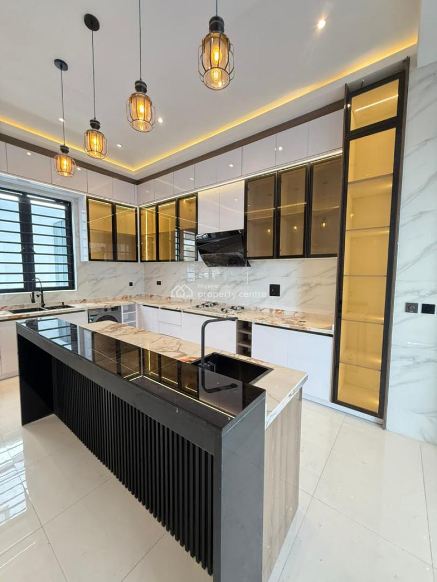 Spacious 5-bedroom Fully Detached Duplex with Pool Bq, Ikota, Lekki, Lagos, Detached Duplex for Sale