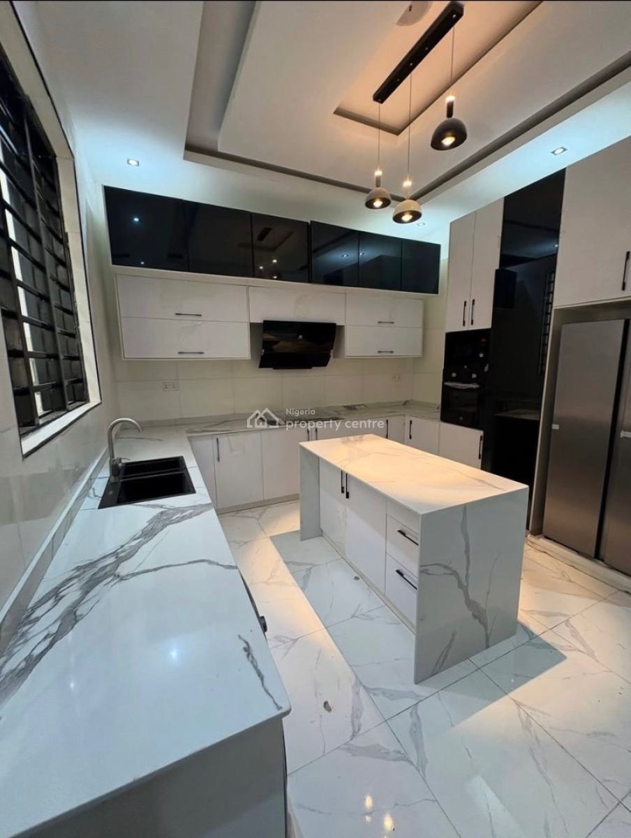 Newly Built 5 Bedroom Detached Duplex with Swimming Pool and a Bq, Chevron, Lekki, Lagos, Detached Duplex for Sale