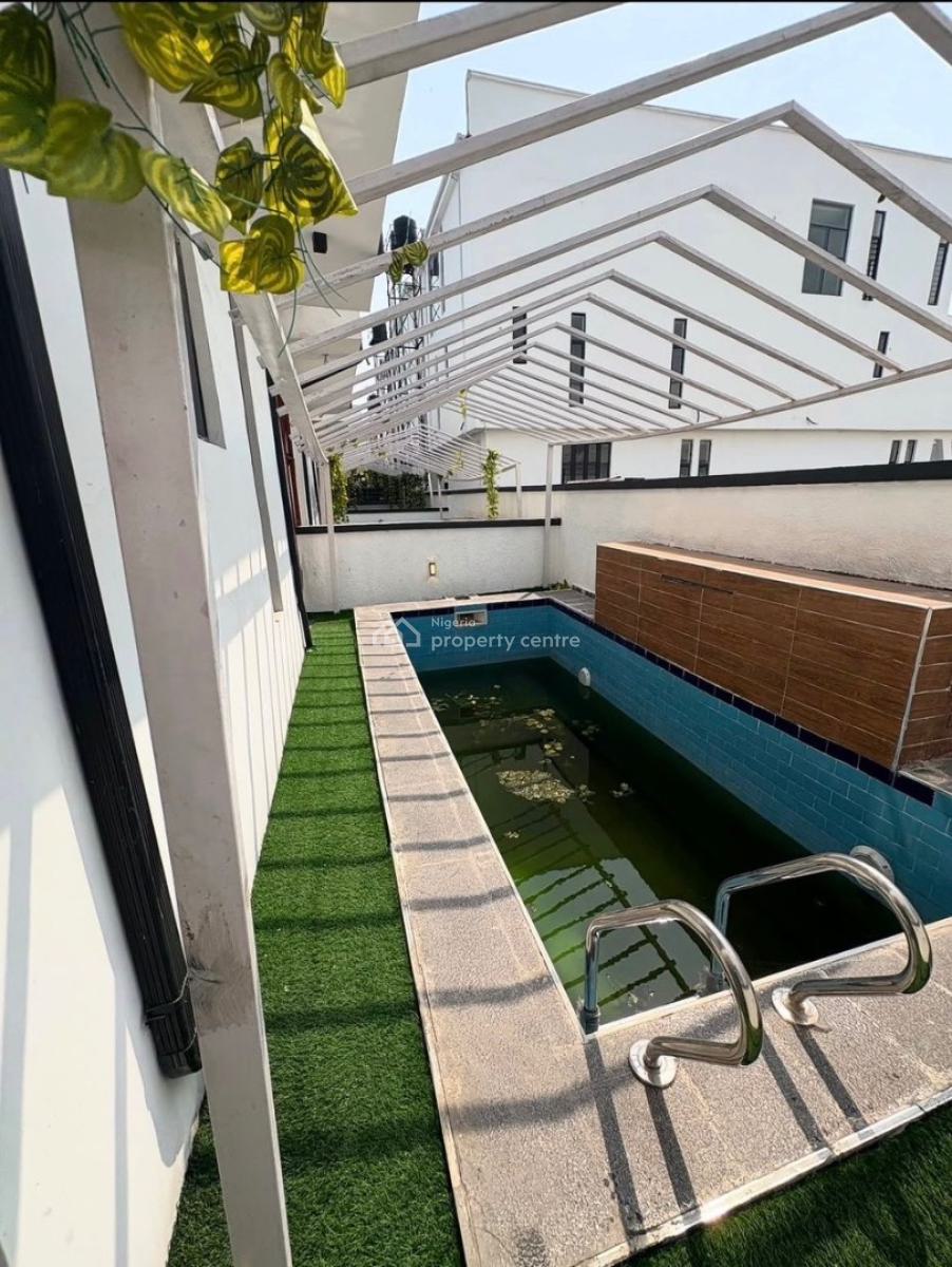 Newly Built 5 Bedroom Detached Duplex with Swimming Pool and a Bq, Chevron, Lekki, Lagos, Detached Duplex for Sale