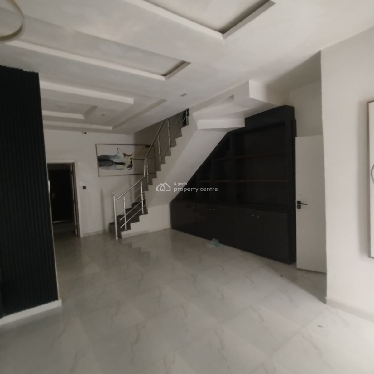 Fantastic 4 Bedroom Semi Detached Duplex with Bq, Chevron Alternative Road, Lekki Expressway, Lekki, Lagos, Semi-detached Duplex for Rent