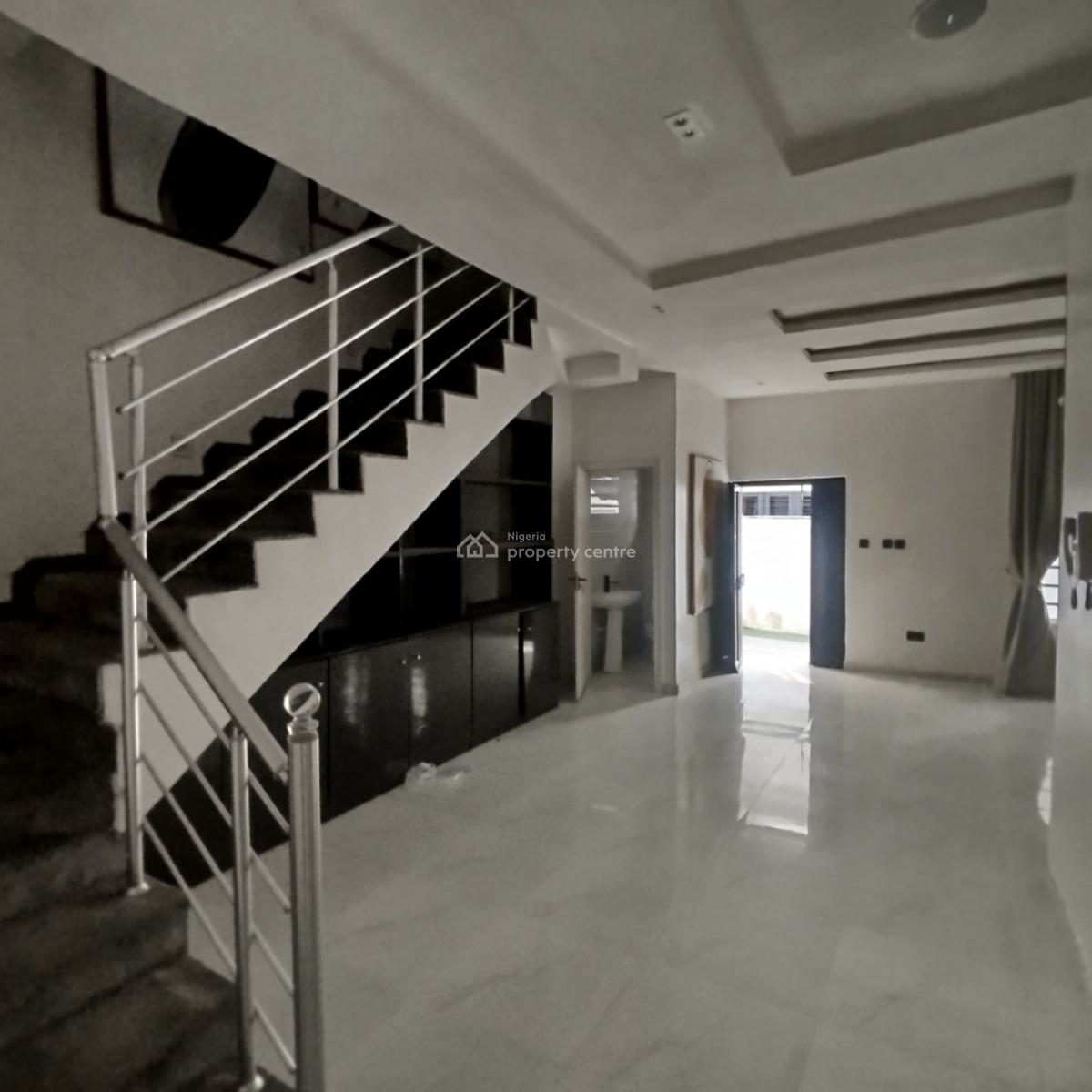 Fantastic 4 Bedroom Semi Detached Duplex with Bq, Chevron Alternative Road, Lekki Expressway, Lekki, Lagos, Semi-detached Duplex for Rent