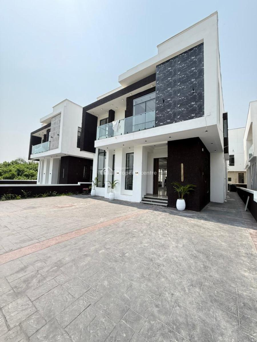 Spacious 5-bedroom Fully Detached Duplex with Pool Bq, Ikota, Lekki, Lagos, Detached Duplex for Sale