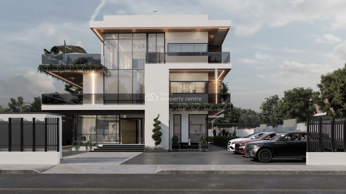 Luxury 6 Bedroom Smart Detached Duplex in a Major Location, Beside Guzape Mall, Guzape District, Abuja, Detached Duplex for Sale