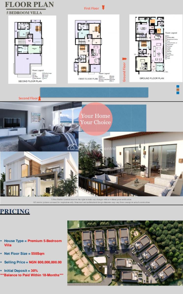 5- Bedroom Duplex, Bellavue, Life Camp, Abuja, Detached Duplex for Sale