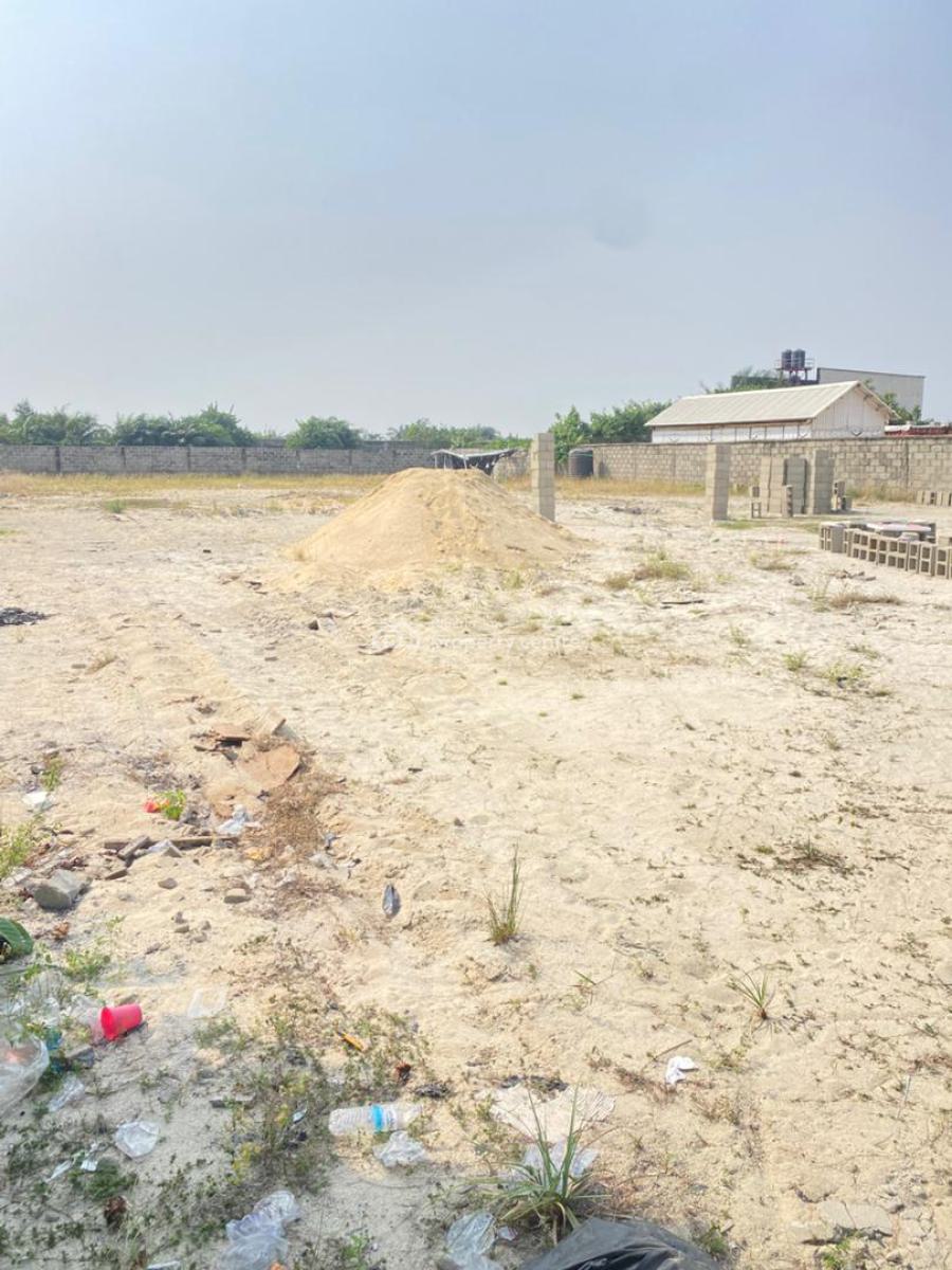 2500sqm Land, Facing Okun Ajah Road Just After The Coastal Road, Ajah, Lagos, Commercial Land for Rent