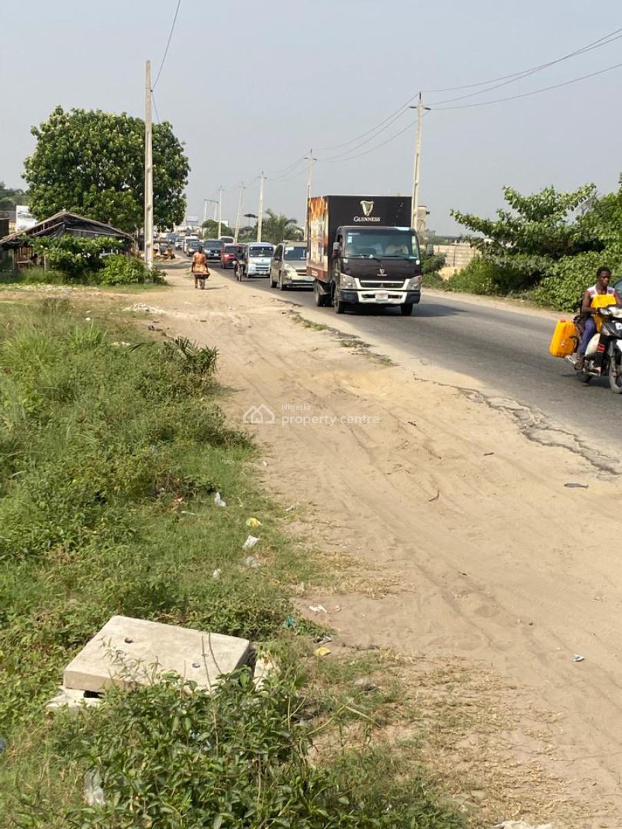 2500sqm Land, Facing Okun Ajah Road Just After The Coastal Road, Ajah, Lagos, Commercial Land for Rent