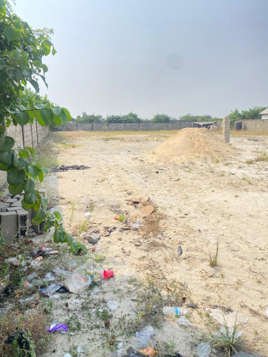 2500sqm Land, Facing Okun Ajah Road Just After The Coastal Road, Ajah, Lagos, Commercial Land for Rent