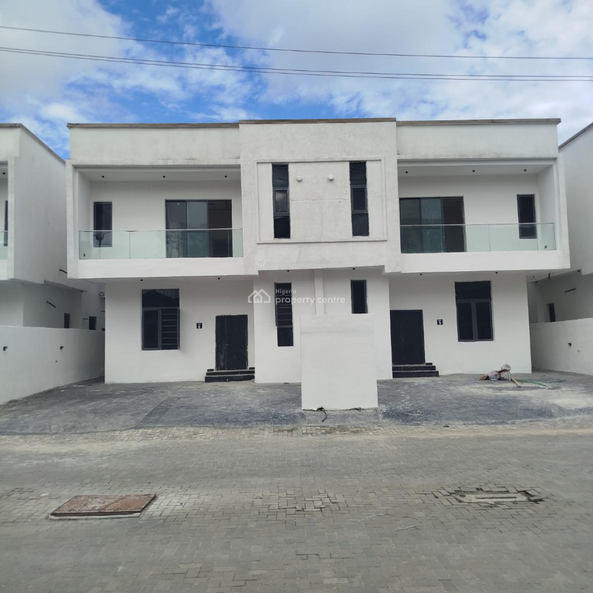 Fantastic Semi Detached Duplex with Bq, Harris Drive By Vgc, Lekki Expressway, Lekki, Lagos, Detached Duplex for Rent