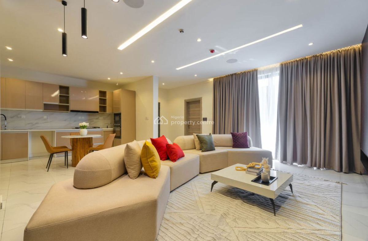 Luxury 2 Bedroom Apartment with Gym and Ps5, Akin Leigh  Crescent, Lekki Phase 1, Lekki, Lagos, Flat / Apartment Short Let