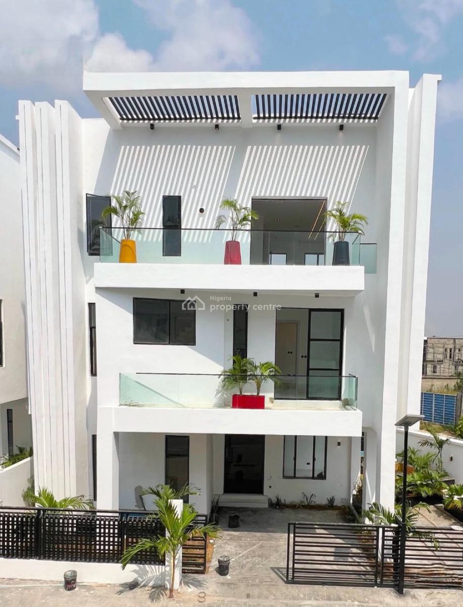 Massive Contemporary 5 Bedrooms Fully Detached with Swimming Pool, Orchid, Lekki, Lagos, Detached Duplex for Sale