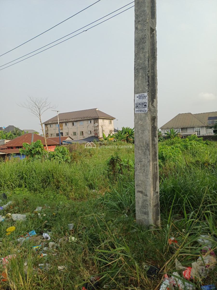 6 Plots of Land, East West Road, Rumuosi, Port Harcourt, Rivers, Commercial Land for Sale