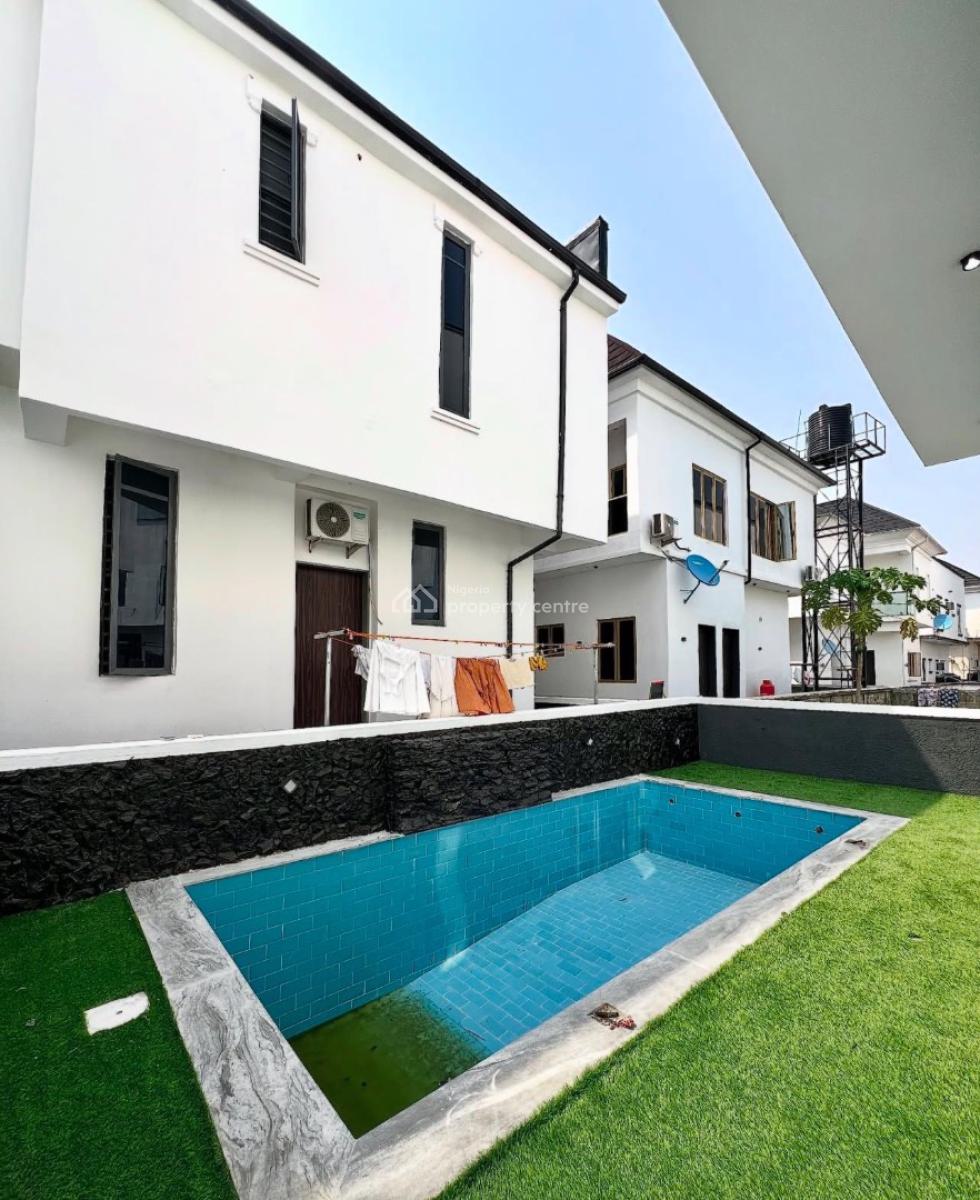 Contemporary 5 Bedroom Fully Detached with Swimming Pool, Lekki County, Ikota, Lekki, Lagos, Detached Duplex for Sale