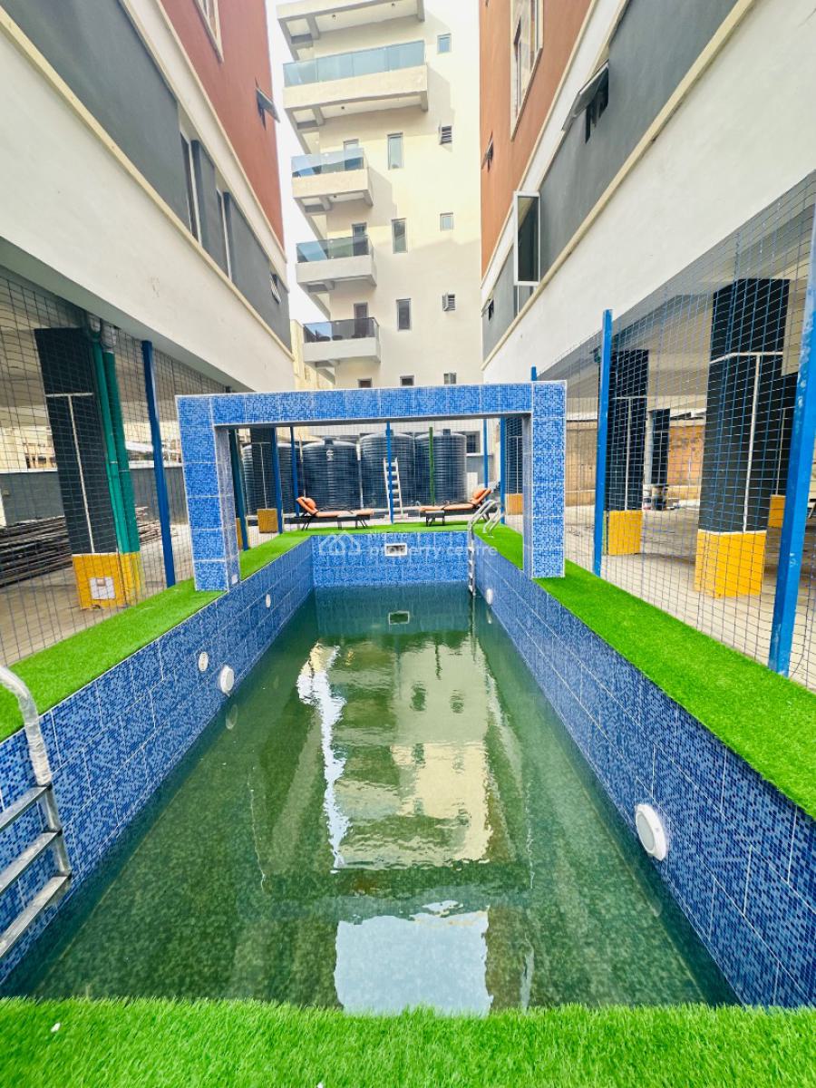 Nicely Built 2 Bedroom Apartment with Bq, Pool &gym, Lekki Phase 1, Lekki, Lagos, Flat / Apartment for Sale