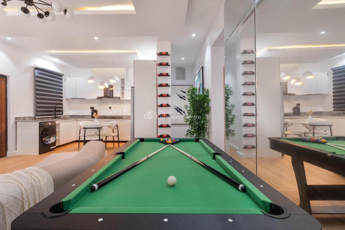 Brand New 2 Bedroom Apartment with Snooker,tennis ,ps5,pool, Ikate, Ikate, Lekki, Lagos, Flat / Apartment Short Let