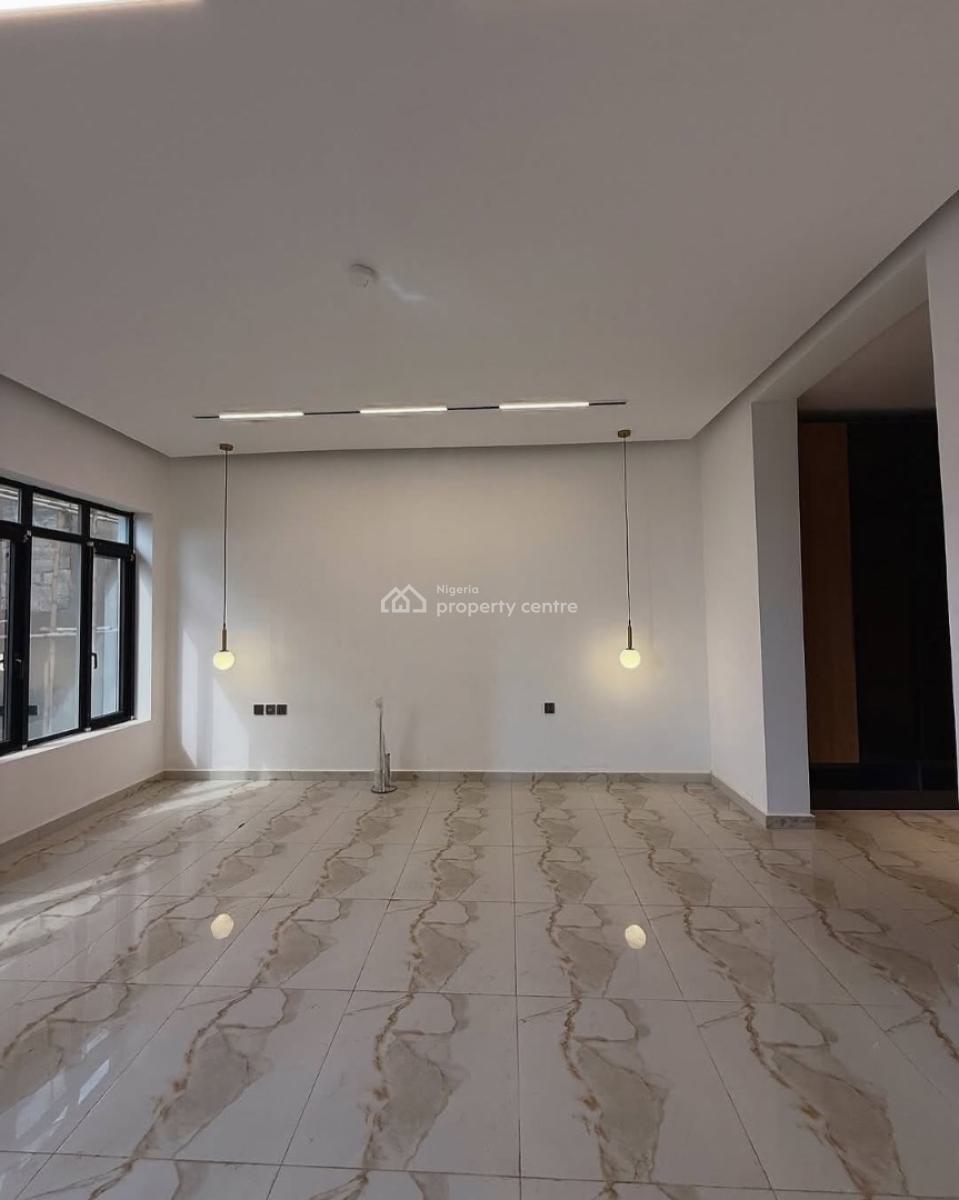 Smart Home 4 Bedroom Terrace Duplex with Bq, Tennis Court, Guzape District, Abuja, Terraced Duplex for Rent