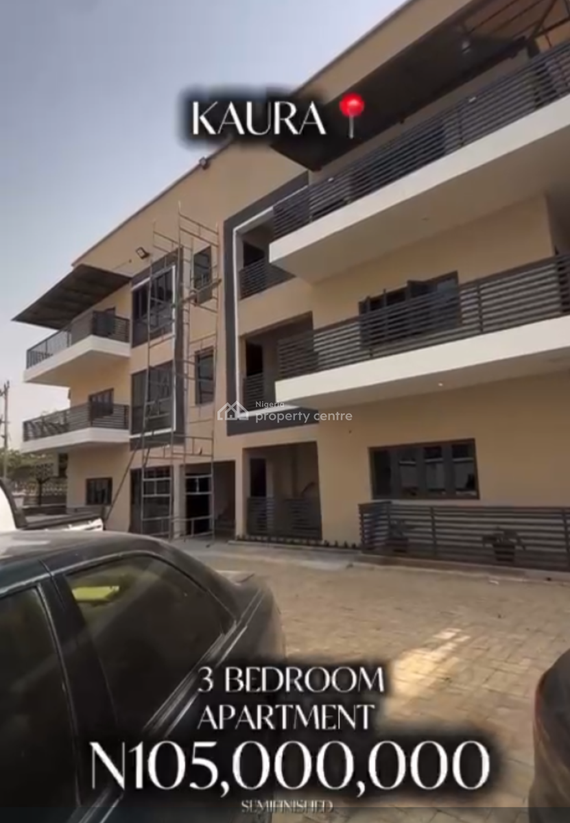 Brand New 3 Bedroom Apartment, Kaura, Abuja, Block of Flats for Sale