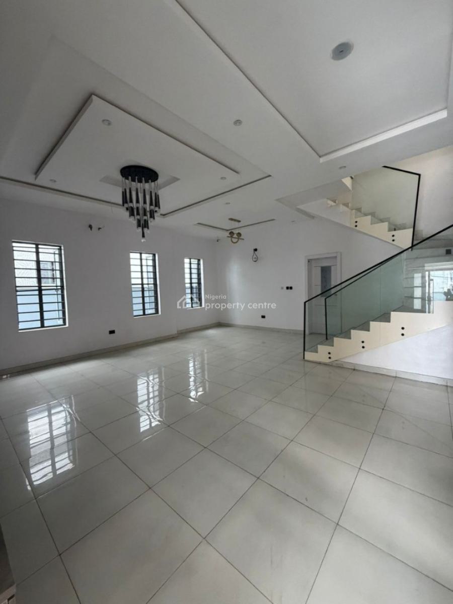 Brand New 5 Bedroom Fully Detached Duplex with Swimming Pool & Bq, Chevron, Lekki, Lagos, Detached Duplex for Sale