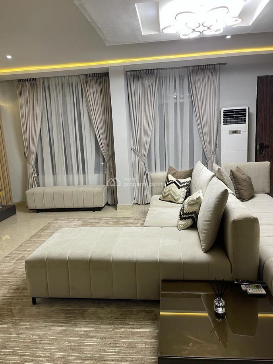 Fully Furnished 3 Bedroom Serviced Apartment with Bq (4th Floor), Banana Island, Ikoyi, Lagos, Flat / Apartment for Rent