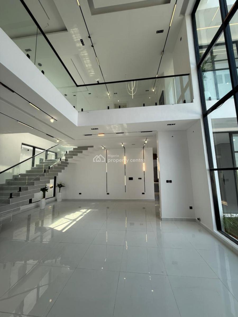 Contemporary 5 Bedroom Fully Detached Duplex with Pool and Cinema, Chevron Lekki, Lekki, Lagos, Detached Duplex for Sale