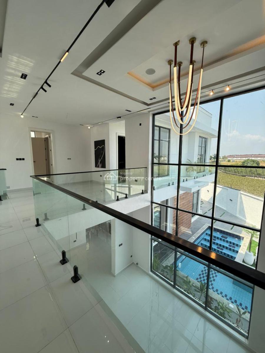 Contemporary 5 Bedroom Fully Detached Duplex with Pool and Cinema, Chevron Lekki, Lekki, Lagos, Detached Duplex for Sale
