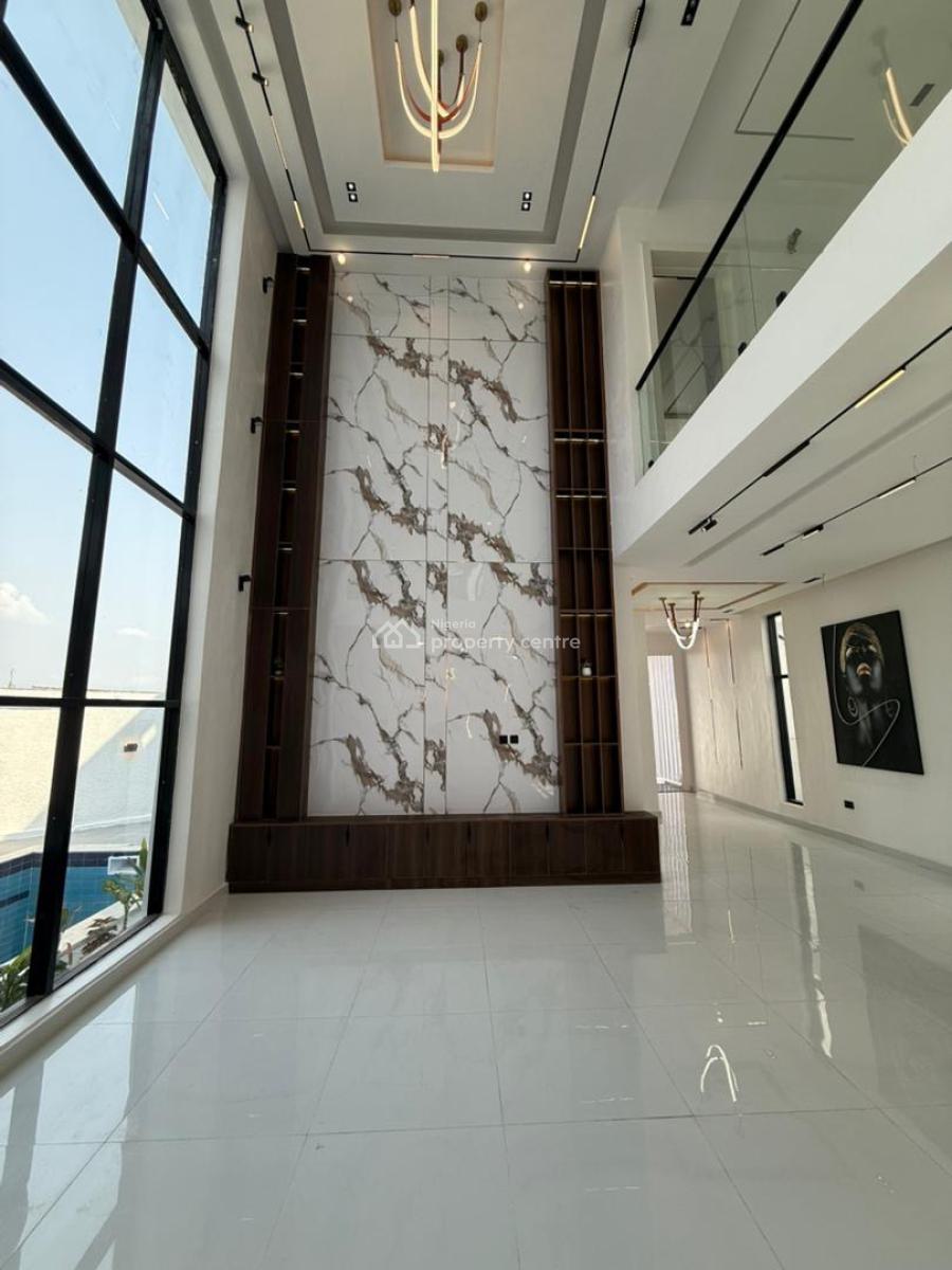 Contemporary 5 Bedroom Fully Detached Duplex with Pool and Cinema, Chevron Lekki, Lekki, Lagos, Detached Duplex for Sale