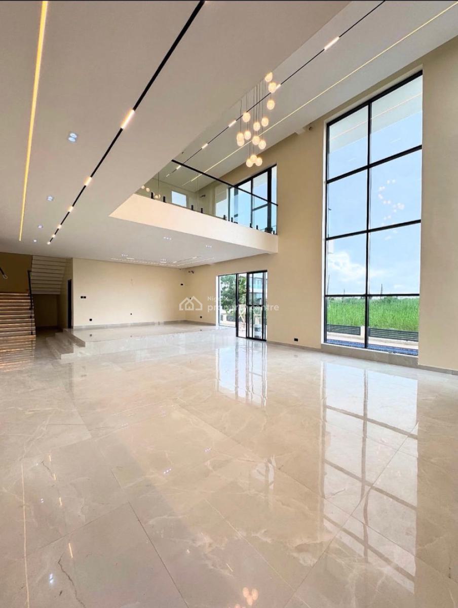 Contemporary 5 Bedroom Detached Duplex with Swimming Pool and Bq, Chevron, Lekki, Lagos, Detached Duplex for Sale