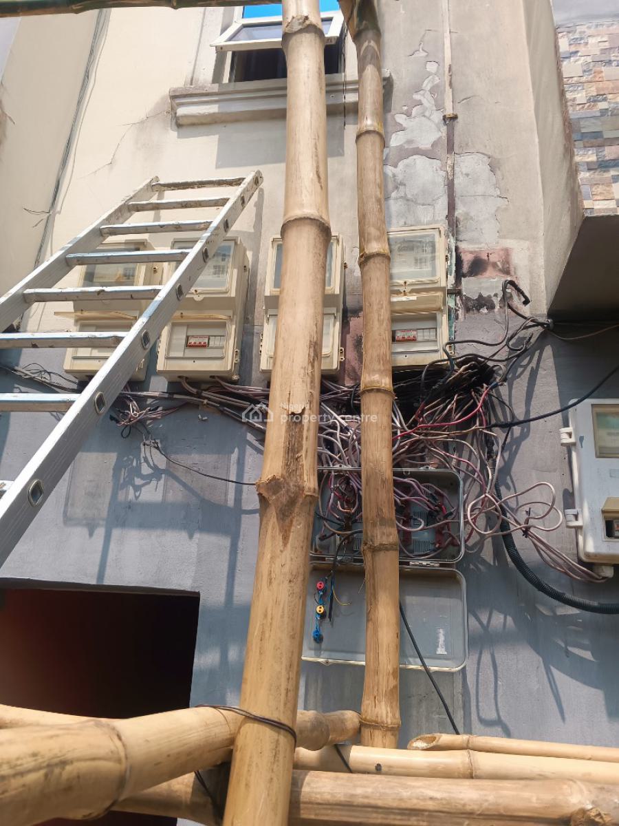 Superb 3 Bedrooms Flat..renovation Is Ongoing., Atlantic View Estate, Alpha Beach Road, New-road Bustop, Igbo Efon, Lekki, Lagos, Flat / Apartment for Rent