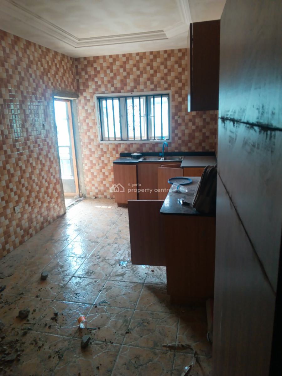 Superb 3 Bedrooms Flat..renovation Is Ongoing., Atlantic View Estate, Alpha Beach Road, New-road Bustop, Igbo Efon, Lekki, Lagos, Flat / Apartment for Rent