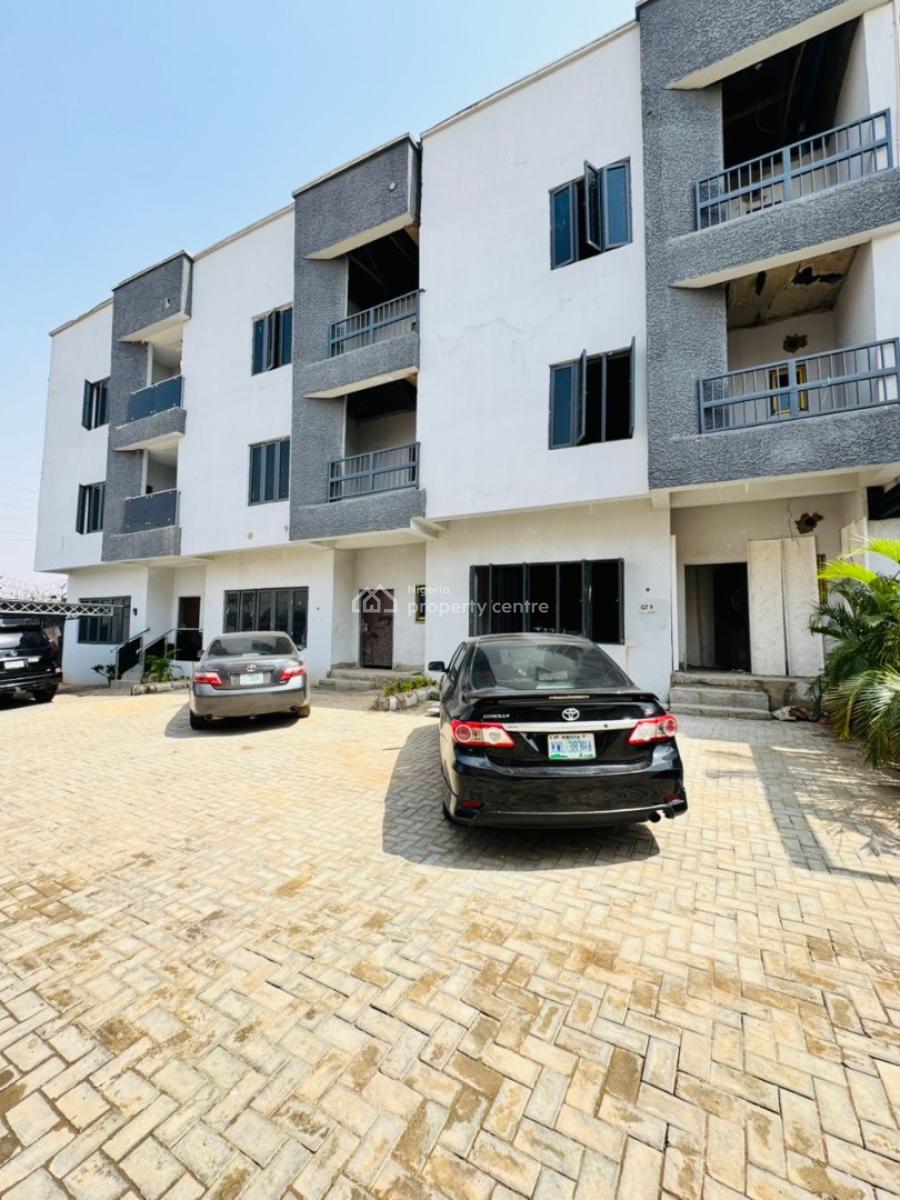 Nicely Built Semi Finished 4 Bedroom Terrace + Bq, Wuse, Abuja, Terraced Duplex for Sale