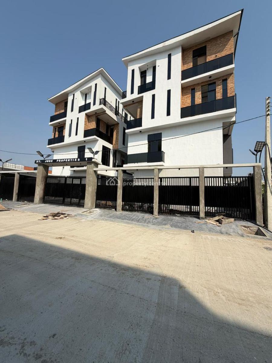 Spacious 4 Bedroom Terrace Duplex, Chevron, Lekki, Lagos, House for Sale