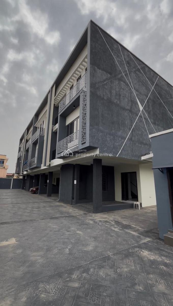 Architecturally Designed 4 Bedroom Terrace Duplex with Bq, Ogba, Ikeja, Lagos, Terraced Duplex for Sale